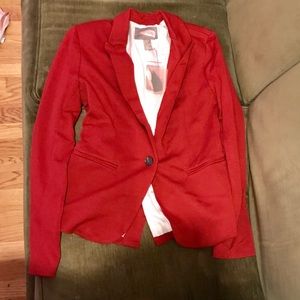 Red Career Jacket Blazer - Forever 21 NWT